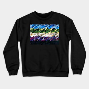 Abrogender Pride Flag Crewneck Sweatshirt